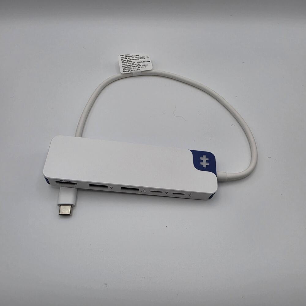 Hyper HD4101 5-Port USB-C Mobile Dock Hub HDMI 4K Dual USB-A Dual USB-C PD
